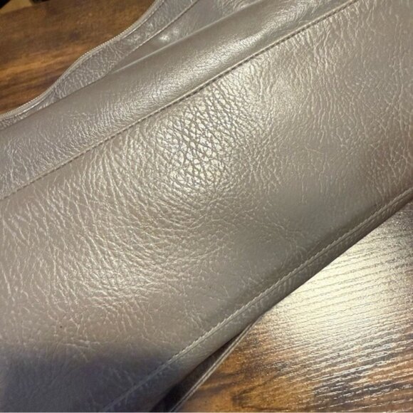 MATT  & NAT Nutmeg Taupe Vegan Large Crossbody Messenger Shoulder Bag Distressed - Picture 11 of 16